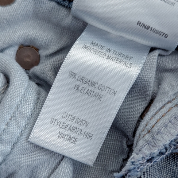 AGOLDE Vintage Boot Bootcut Jeans Mid Rise Wide Leg Flare Prophecy 23 Aritzia - Picture 8 of 11